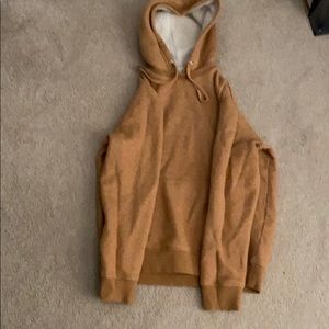 tan hoodie h&m
